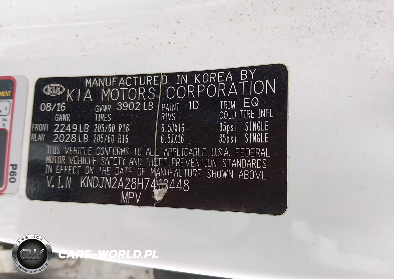 2017 Kia Soul VIN:KNDJN2A28H7413448 - 9