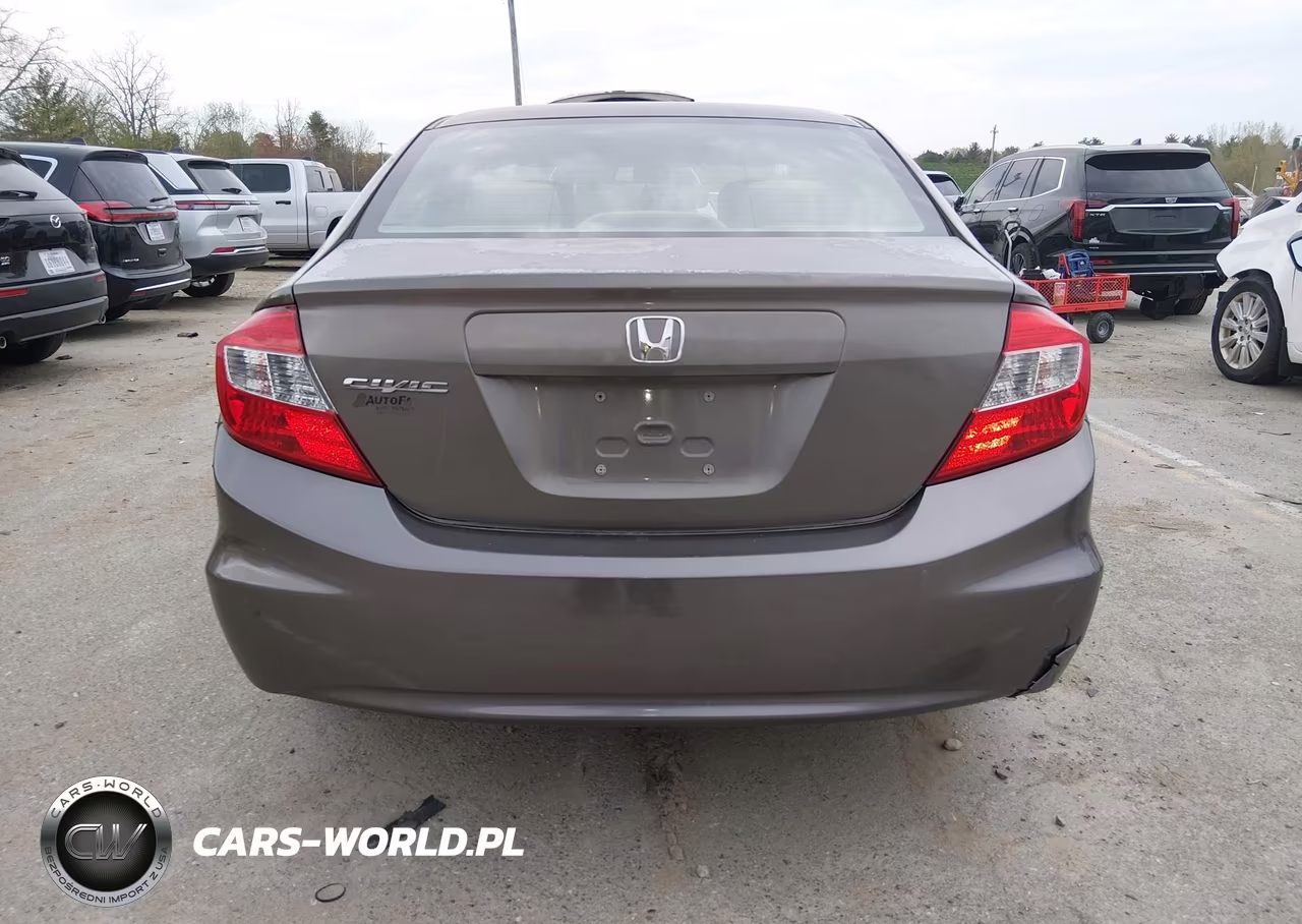 2012 Honda Civic Lx VIN:2HGFB2F57CH541695 - 14