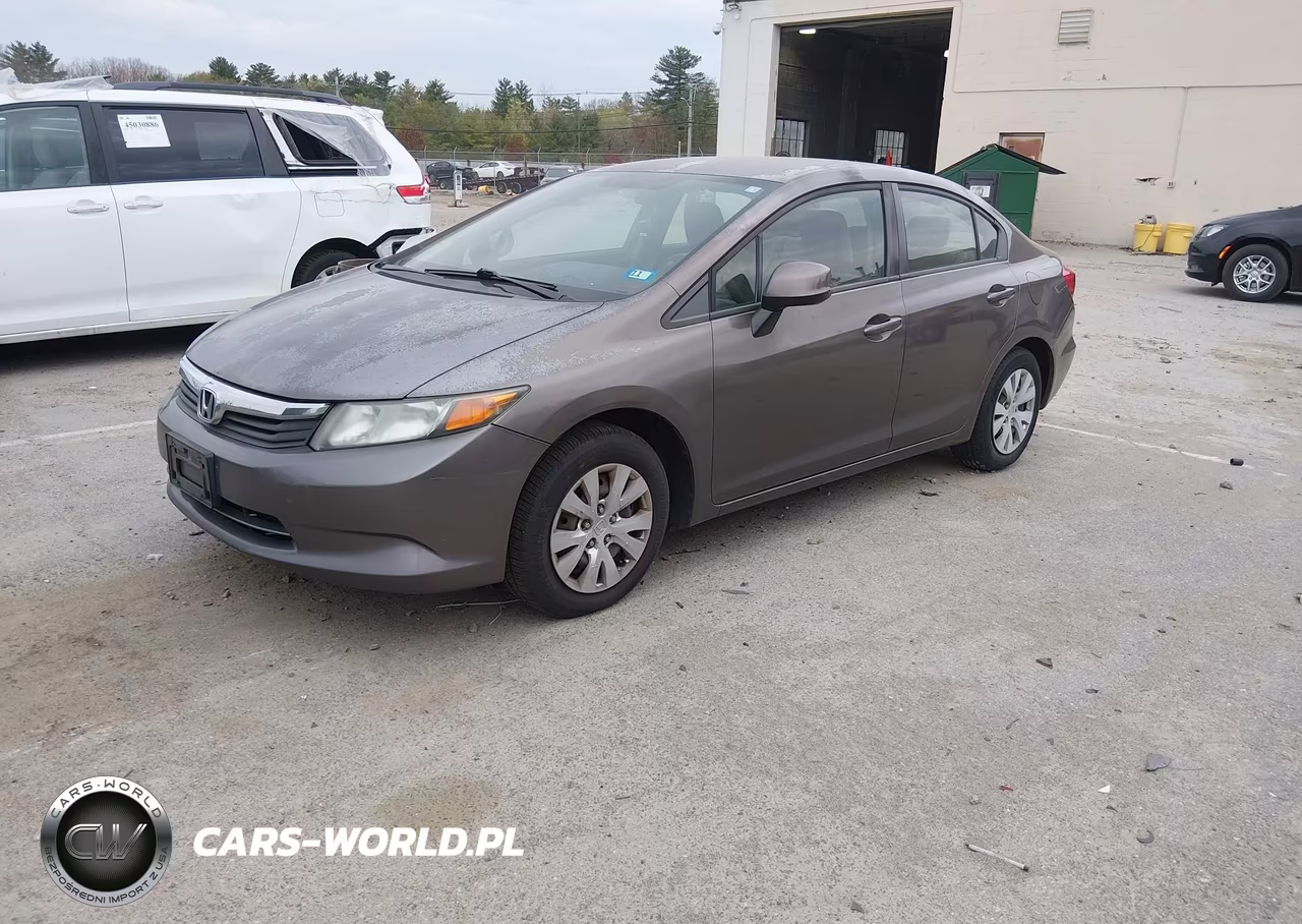 2012 Honda Civic Lx VIN:2HGFB2F57CH541695 - 2
