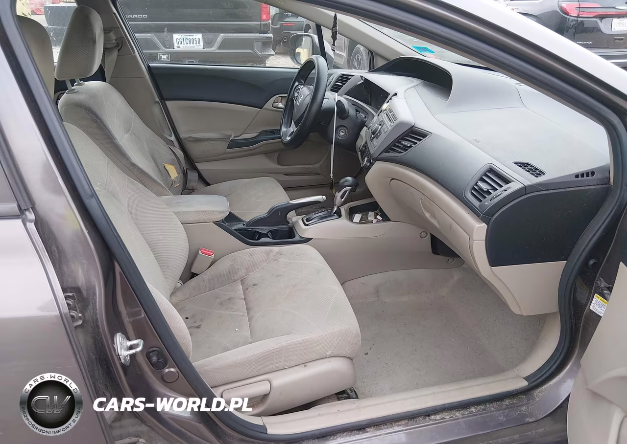 2012 Honda Civic Lx VIN:2HGFB2F57CH541695 - 5