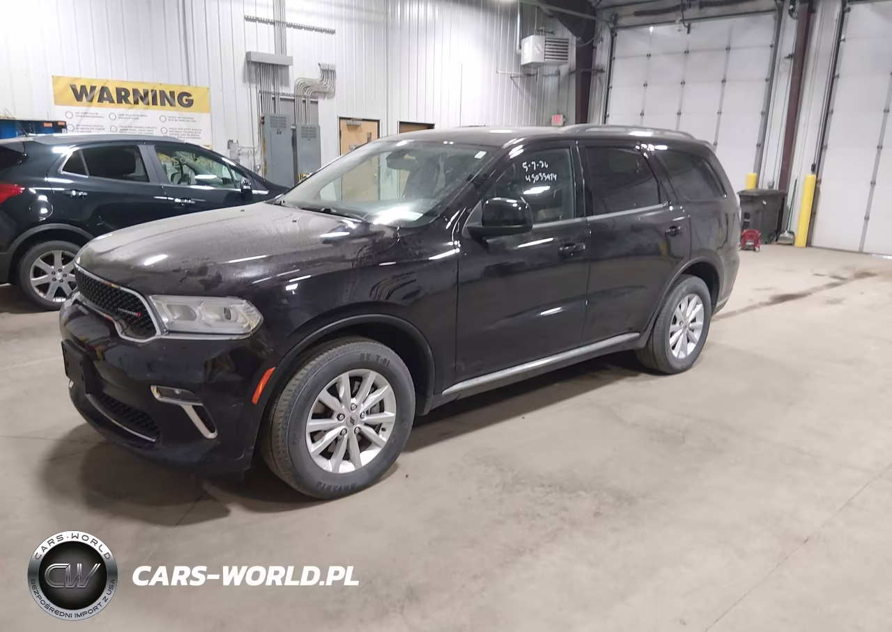2021 Dodge Durango Sxt Plus Awd VIN:1C4RDJAG0MC544614 - 2