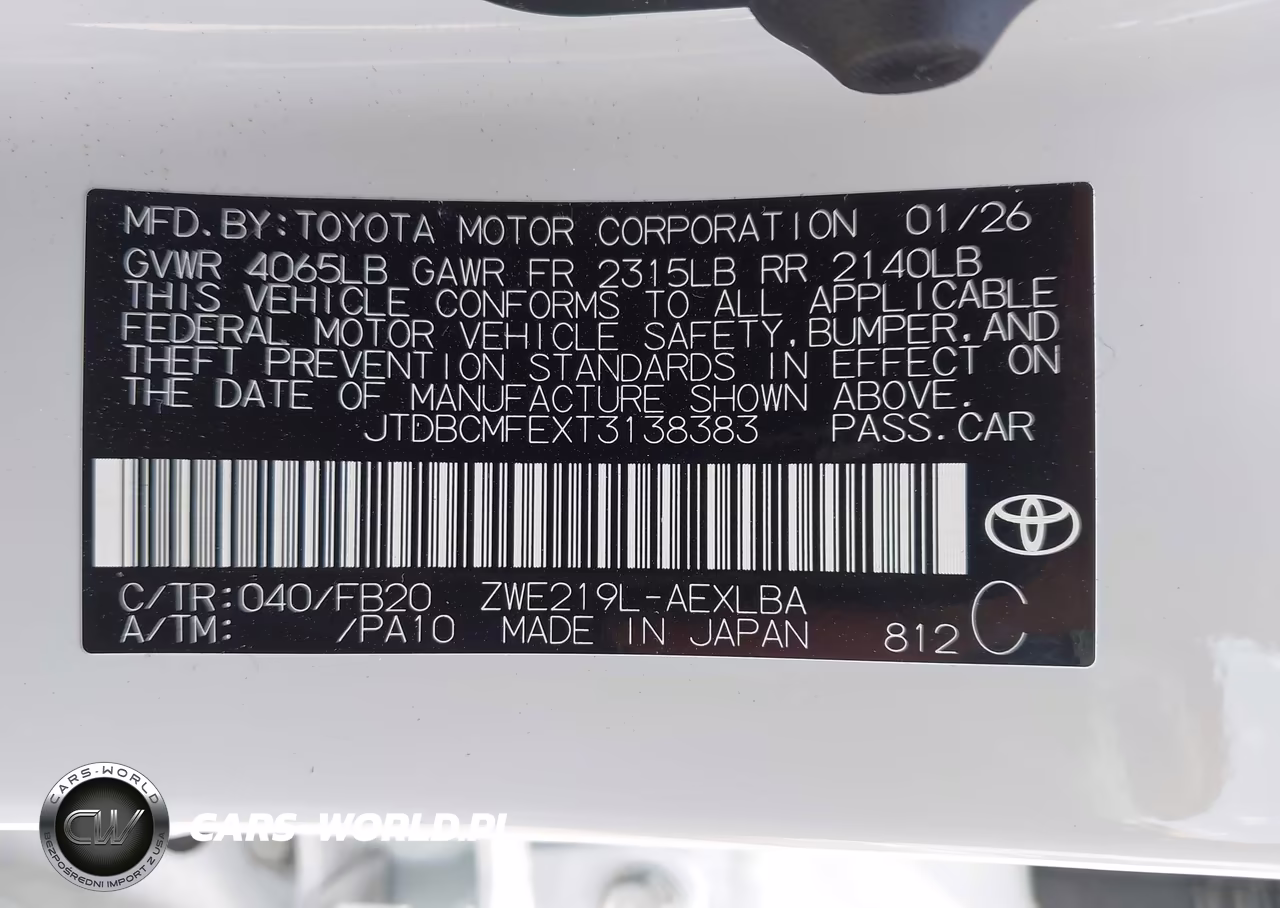 2026 Toyota Corolla Hybrid Hybrid Le VIN:JTDBCMFEXT3138383 - 9