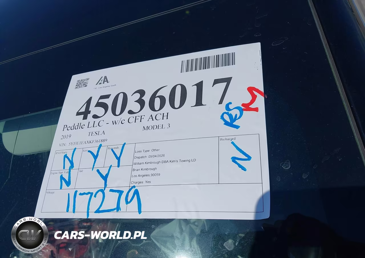 2019 Tesla Model 3 Long Range-Mid Range-Standard Range-Standard Range Plus VIN:5YJ3E1EAXKF361889 - 20
