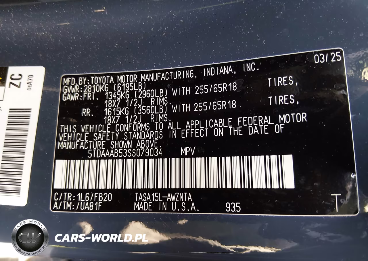 2025 Toyota Grand Highlander Le-Limited-Platinum-Xle VIN:5TDAAAB53SS079034 - 9
