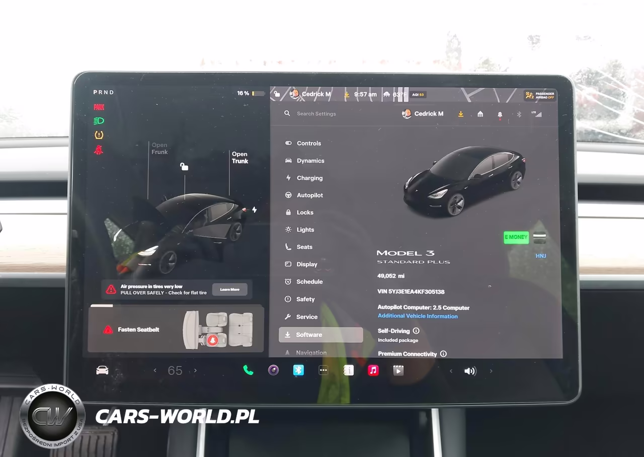 2019 Tesla Model 3 VIN:5YJ3E1EA4KF305138 - 18
