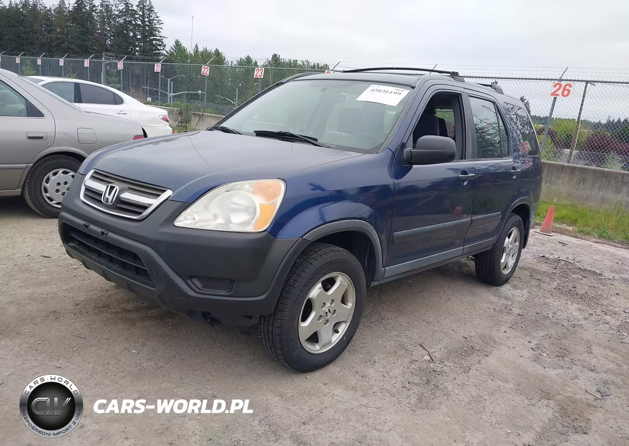 2002 Honda Cr-V Lx VIN:JHLRD78472C043668 - 2