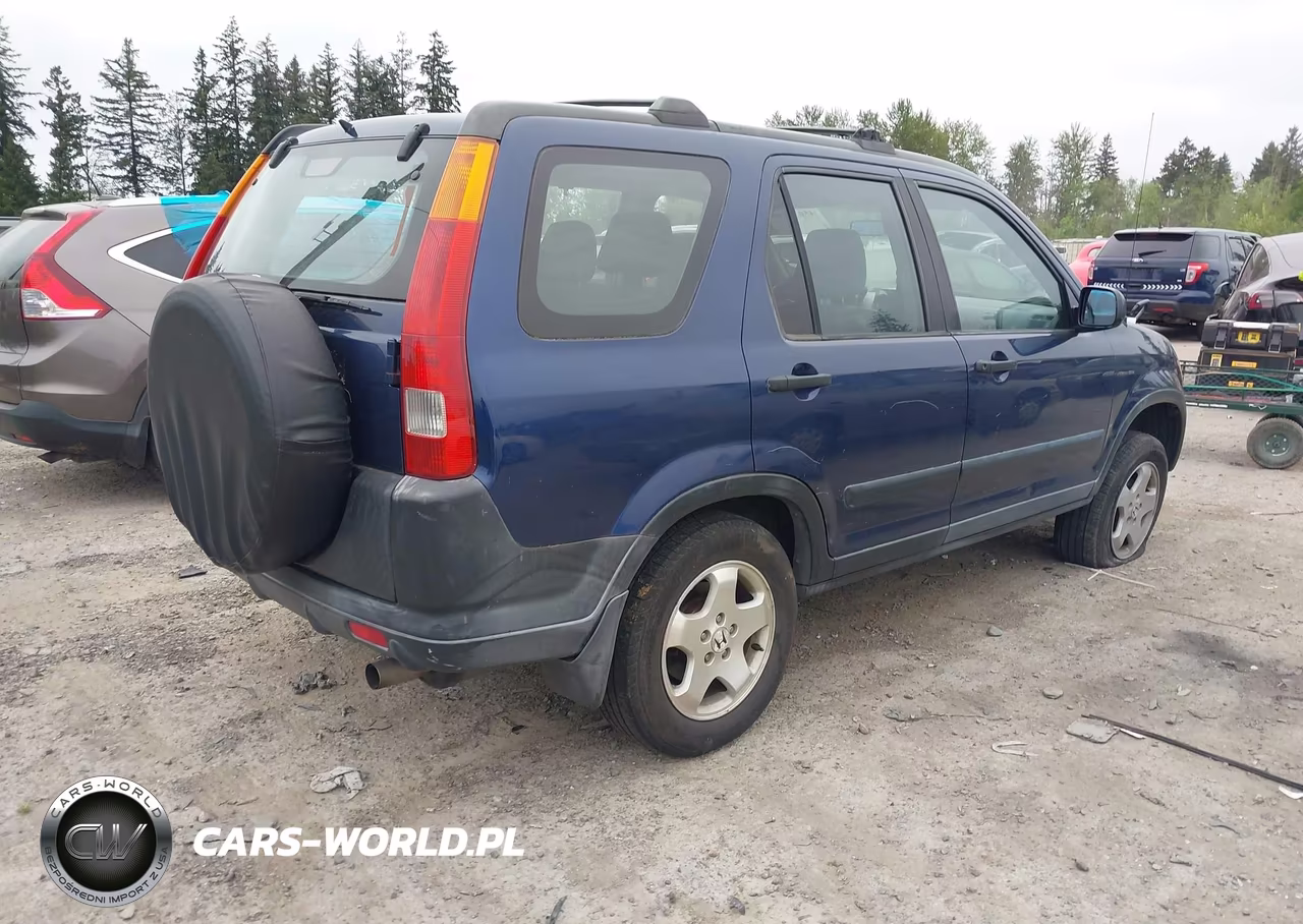 2002 Honda Cr-V Lx VIN:JHLRD78472C043668 - 4