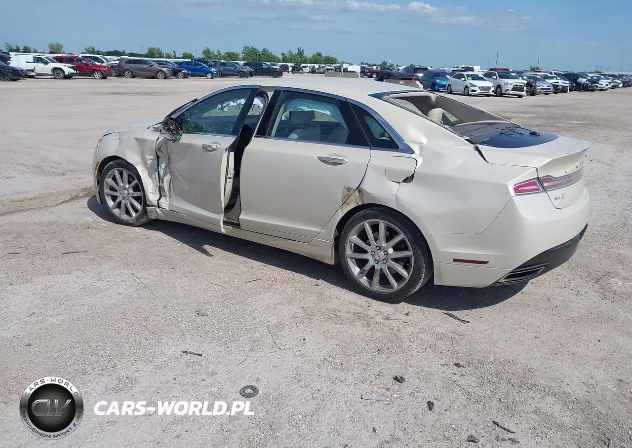 2016 Lincoln Mkz VIN:3LN6L2G98GR615970 - 3