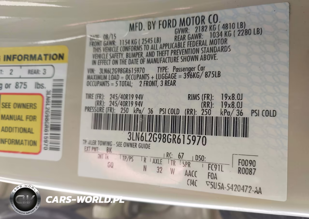 2016 Lincoln Mkz VIN:3LN6L2G98GR615970 - 9