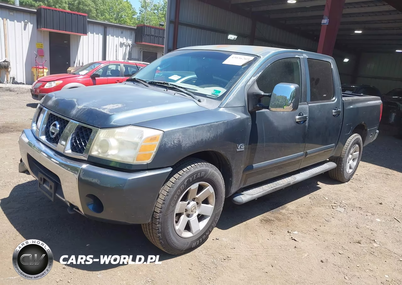 2004 Nissan Titan Le VIN:1N6AA07B84N537486 - 2