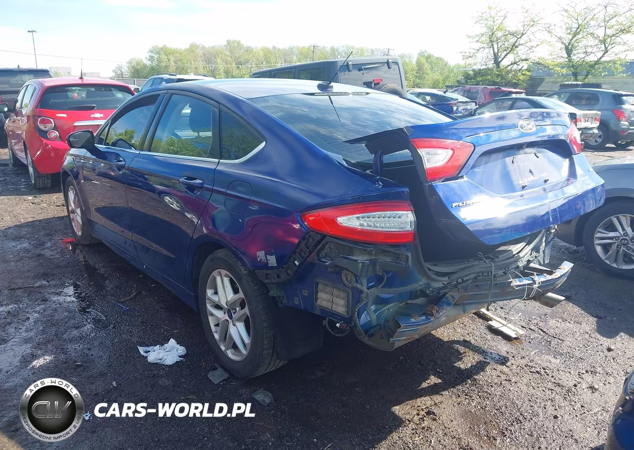 2016 Ford Fusion Se VIN:3FA6P0H72GR358918 - 3