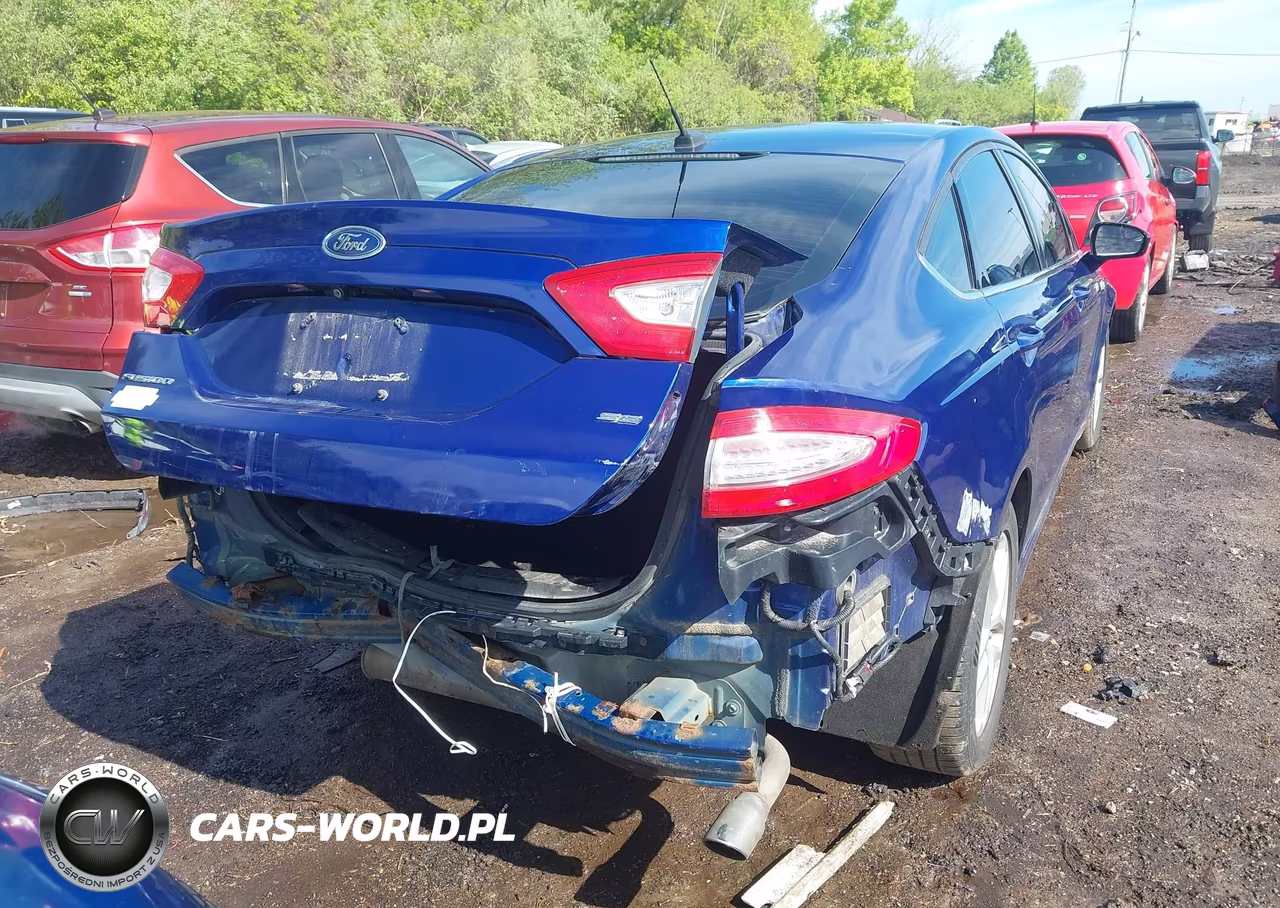 2016 Ford Fusion Se VIN:3FA6P0H72GR358918 - 4