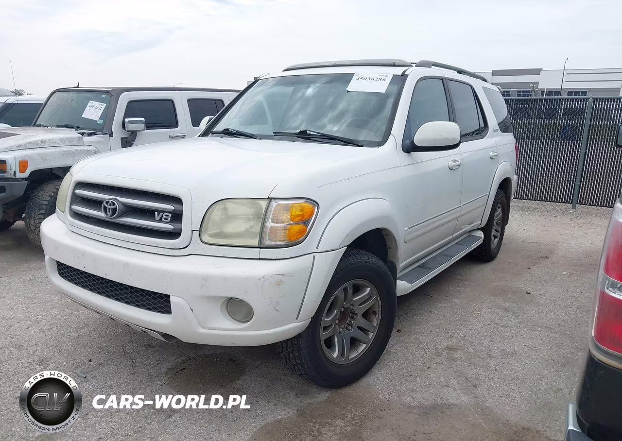 2004 Toyota Sequoia Limited V8 VIN:5TDZT38AX4S217944 - 2