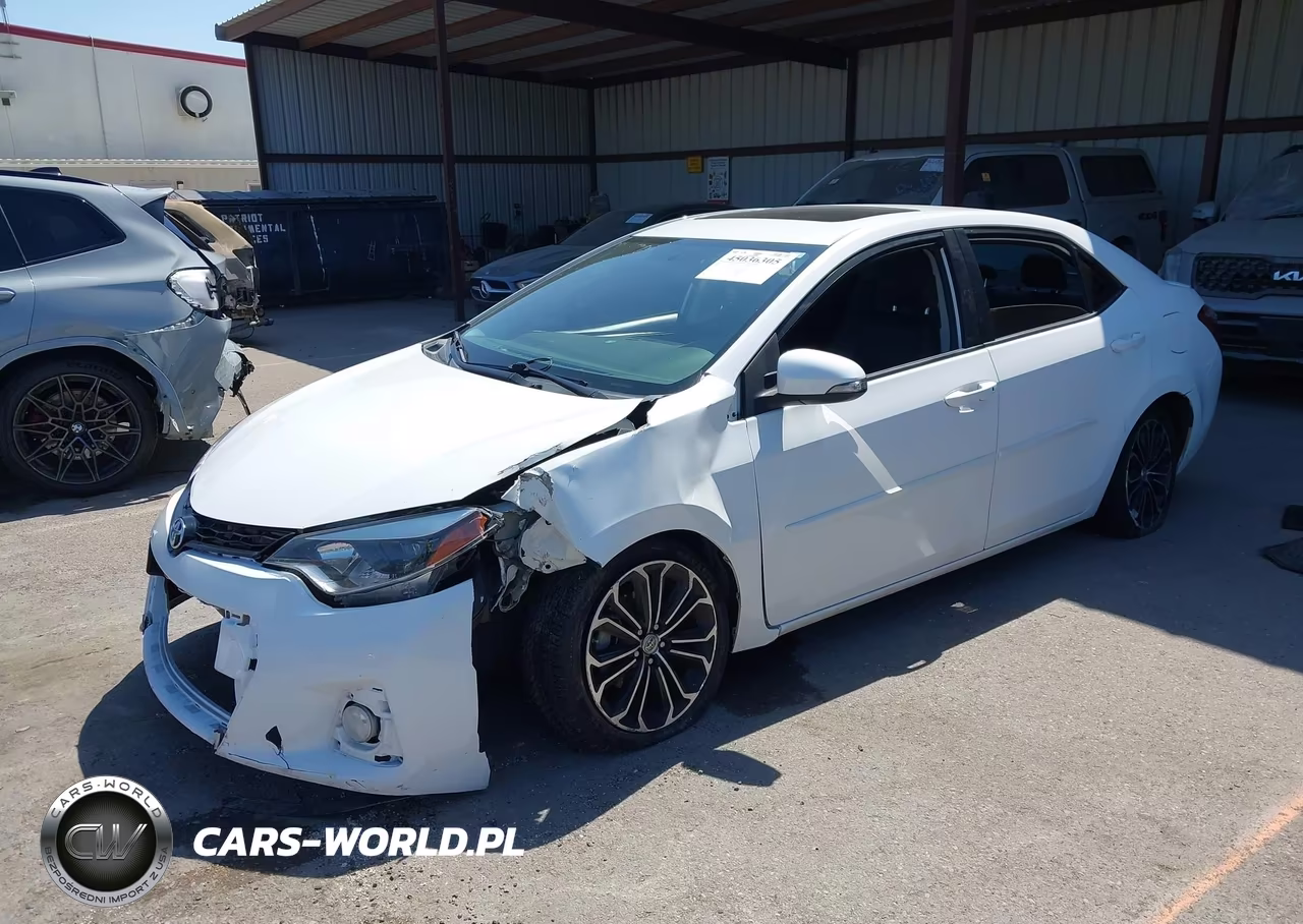 2016 Toyota Corolla S Premium VIN:5YFBURHE4GP528397 - 2