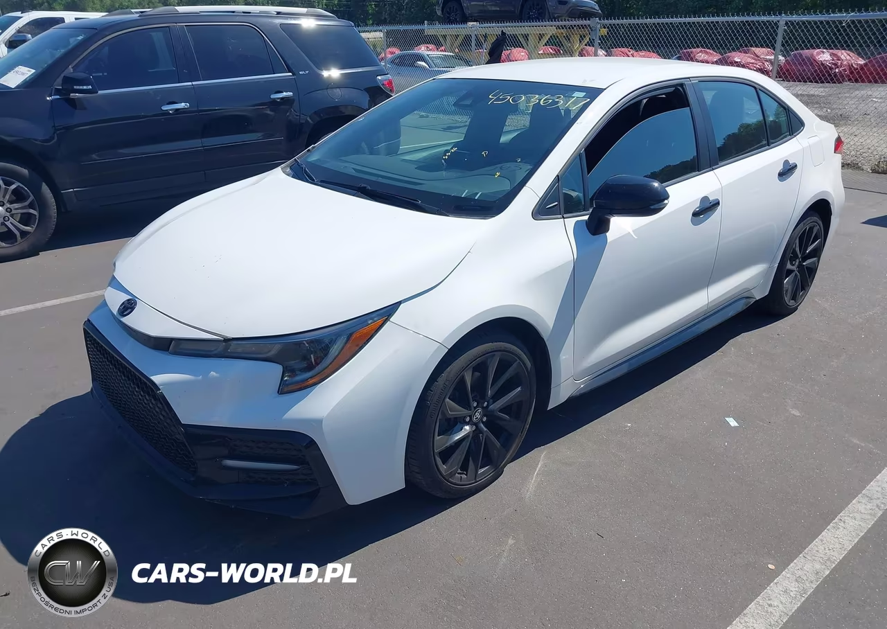 2022 Toyota Corolla Se Nightshade Edition VIN:5YFS4MCE1NP105655 - 2