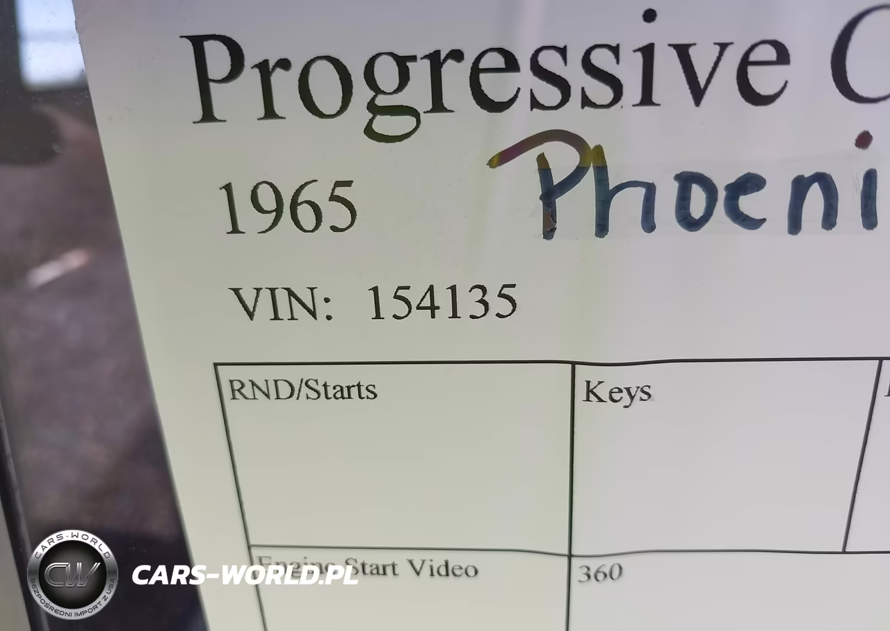 1965 Phoenix Phoenix VIN:154135 - 9