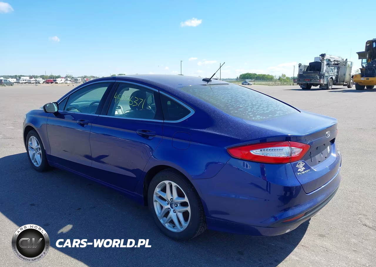 2014 Ford Fusion Se VIN:3FA6P0HDXER314409 - 3