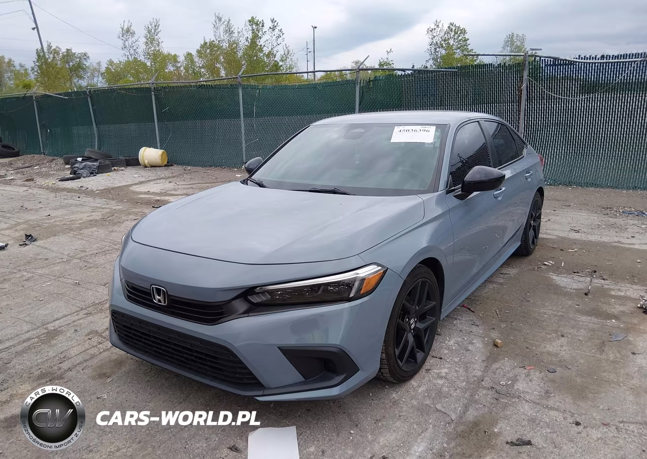 2022 Honda Civic Sport VIN:2HGFE2F53NH531708 - 2