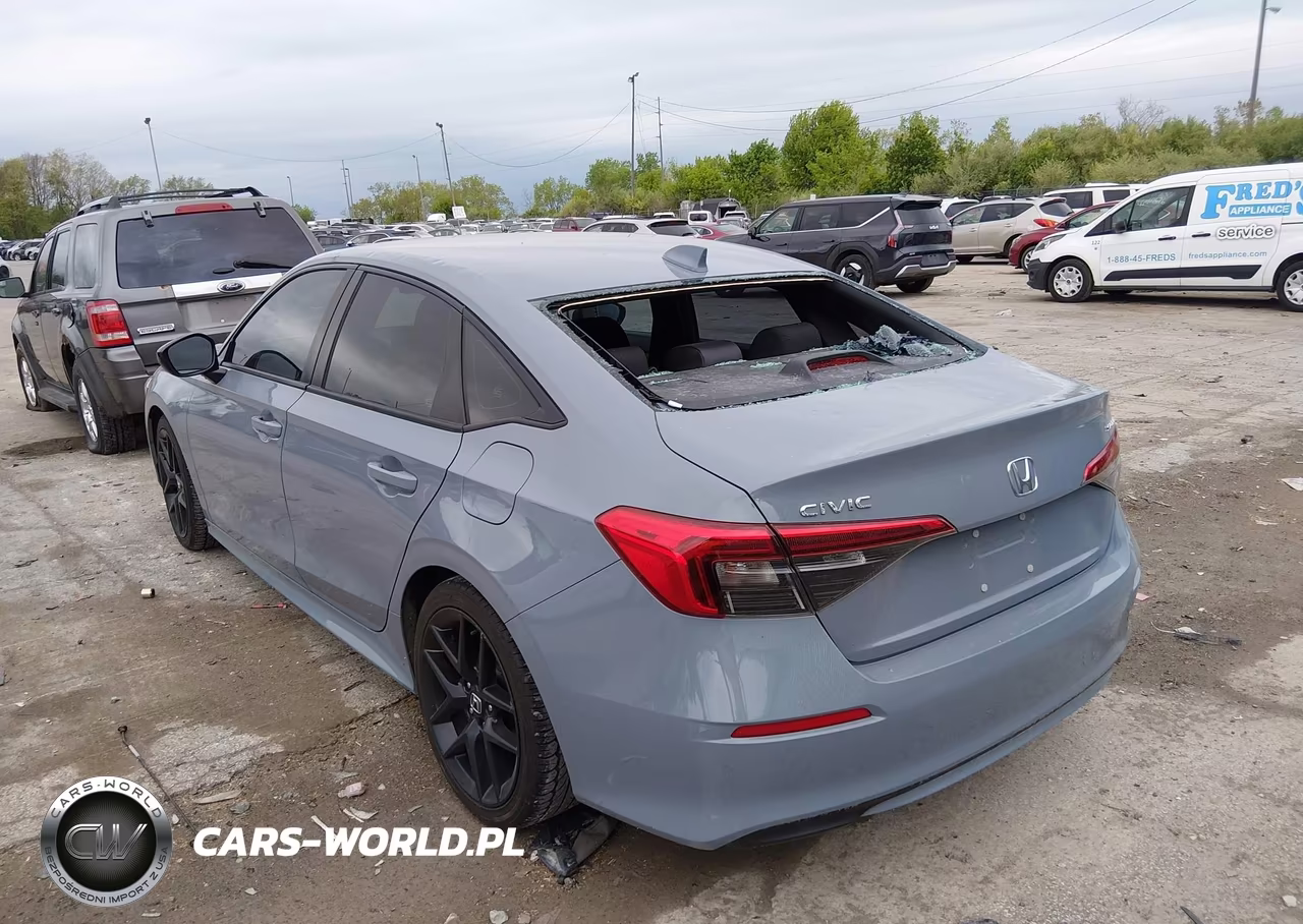 2022 Honda Civic Sport VIN:2HGFE2F53NH531708 - 3