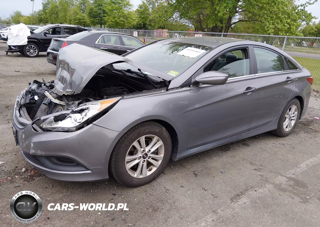 2014 Hyundai Sonata Gls VIN:5NPEB4AC6EH860947 - 2