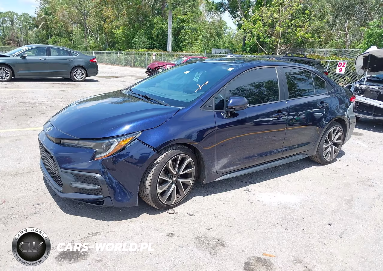 2021 Toyota Corolla Se VIN:5YFS4MCE2MP085964 - 2