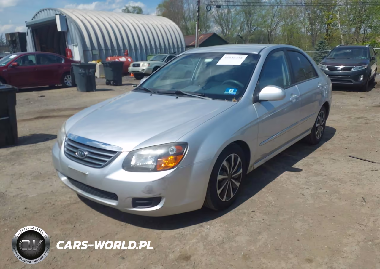 2009 Kia Spectra Ex VIN:KNAFE222795645389 - 2
