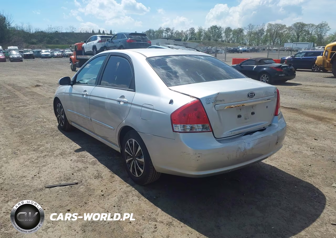2009 Kia Spectra Ex VIN:KNAFE222795645389 - 3