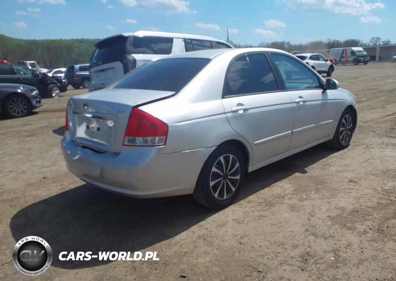 2009 Kia Spectra Ex VIN:KNAFE222795645389 - 4