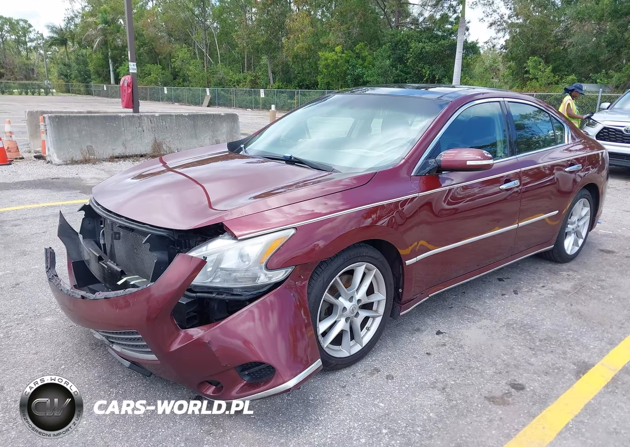 2009 Nissan Maxima 3.5 Sv VIN:1N4AA51EX9C828907 - 2