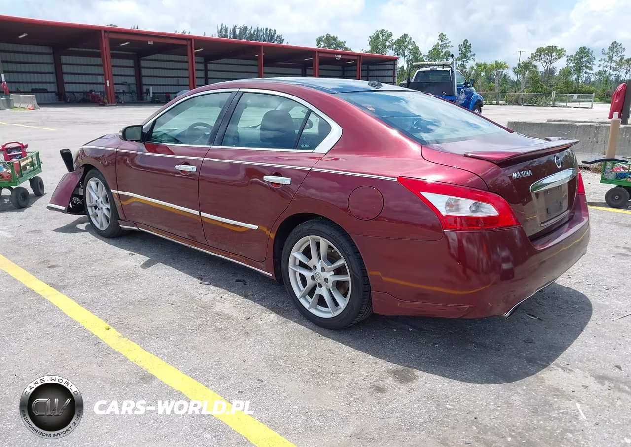 2009 Nissan Maxima 3.5 Sv VIN:1N4AA51EX9C828907 - 3