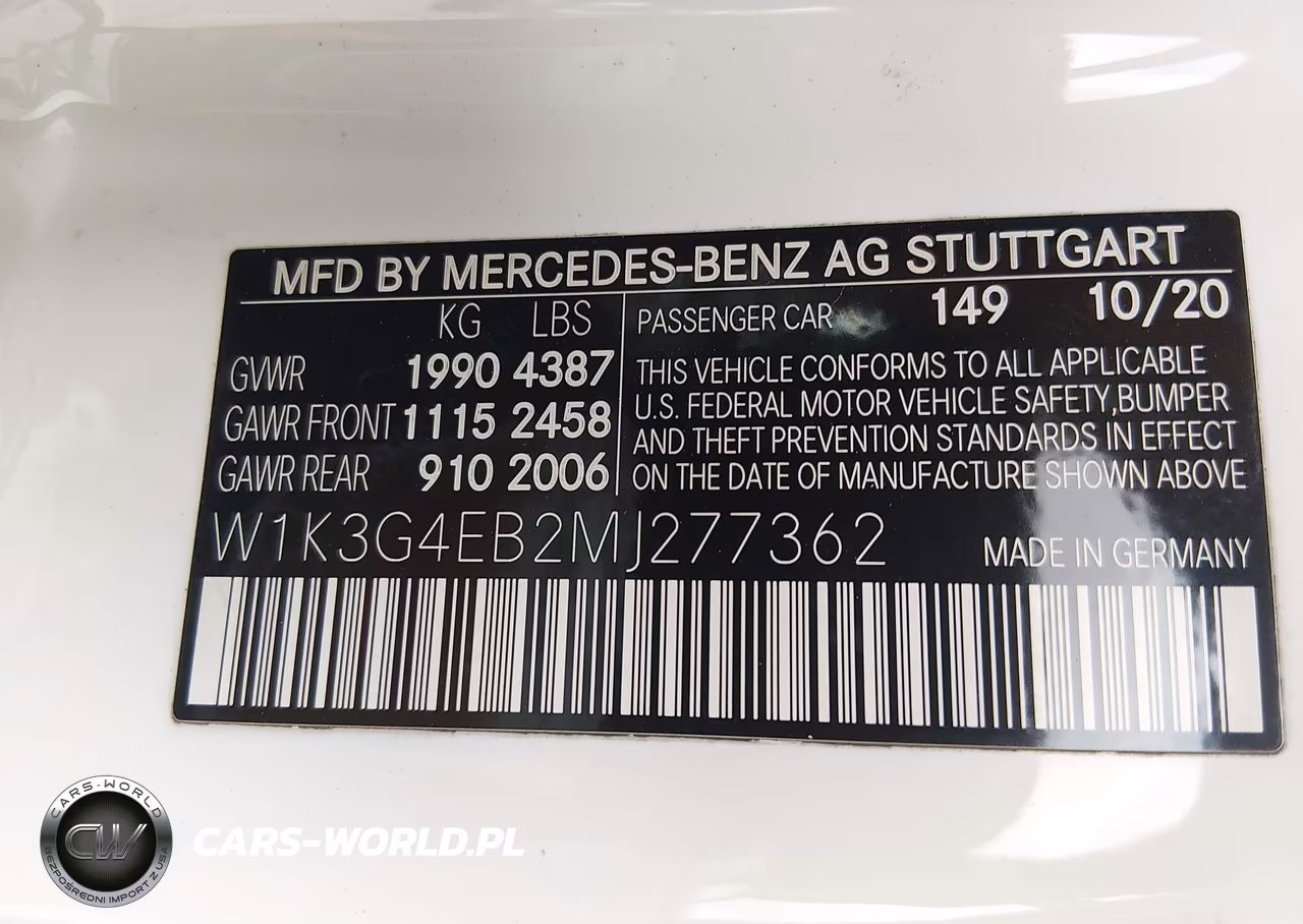 2021 Mercedes-Benz A 220 VIN:W1K3G4EB2MJ277362 - 9