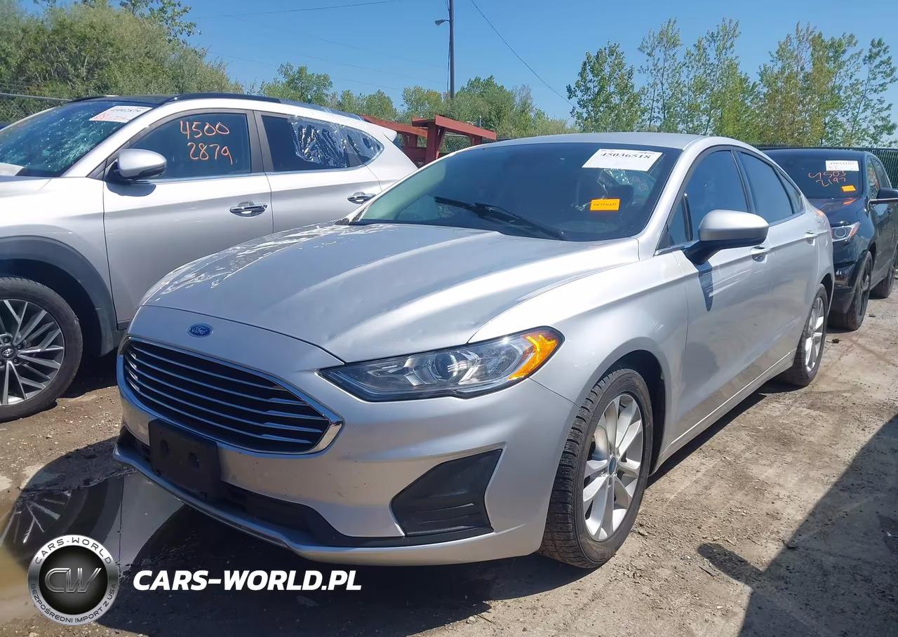 2019 Ford Fusion Se VIN:3FA6P0HD4KR230694 - 2