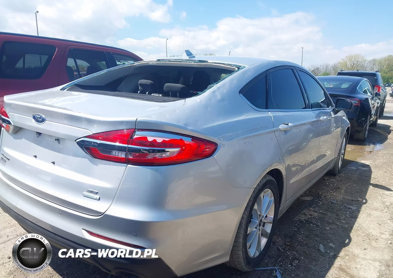 2019 Ford Fusion Se VIN:3FA6P0HD4KR230694 - 4