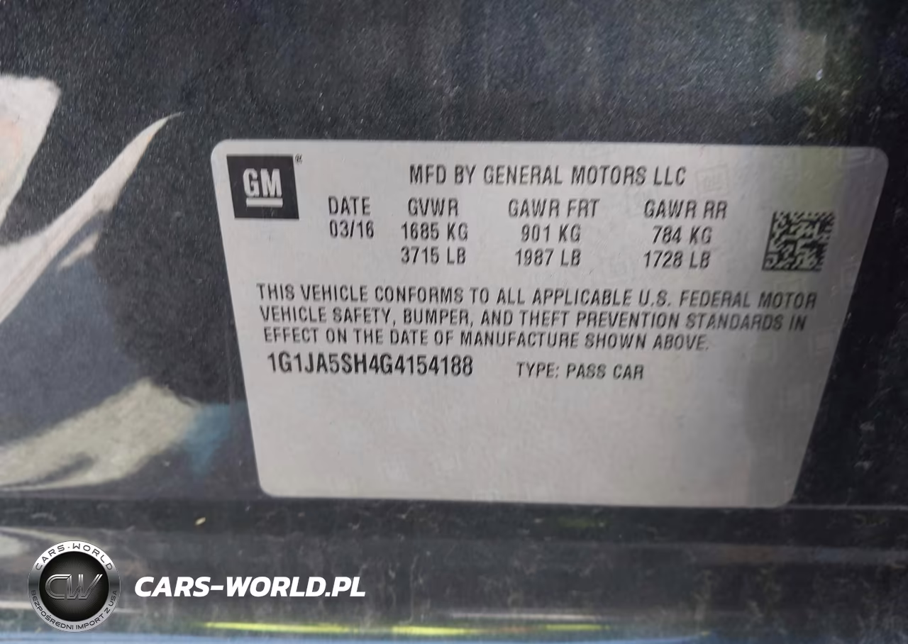2016 Chevrolet Sonic Ls Auto VIN:1G1JA5SH4G4154188 - 9