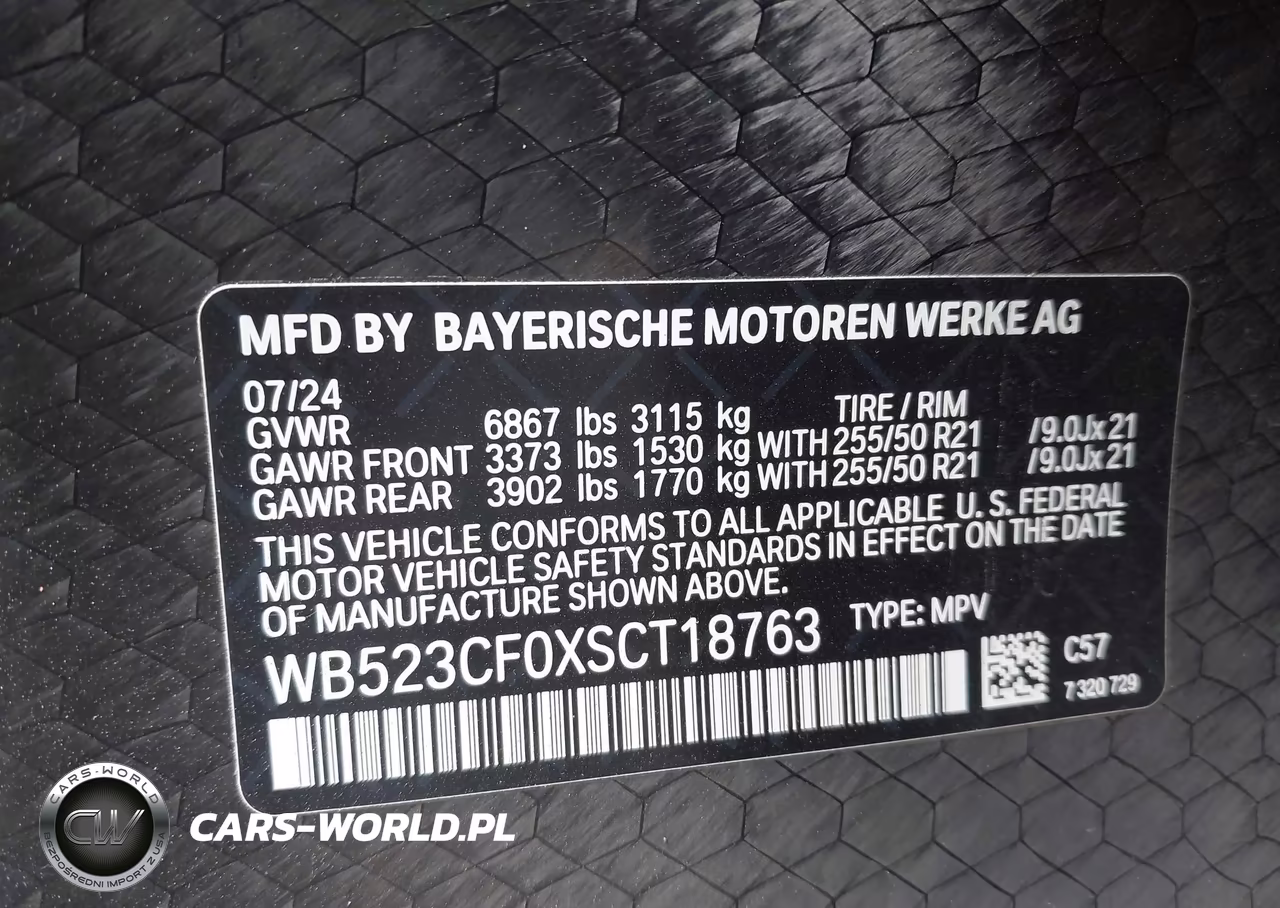 2025 BMW Ix xDrive50 VIN:WB523CF0XSCT18763 - 9