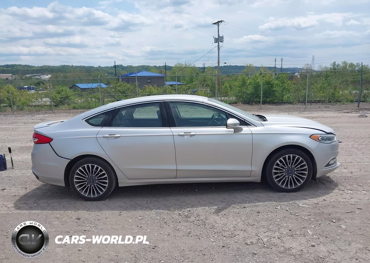 2018 Ford Fusion Titanium VIN:3FA6P0D97JR233668 - 13