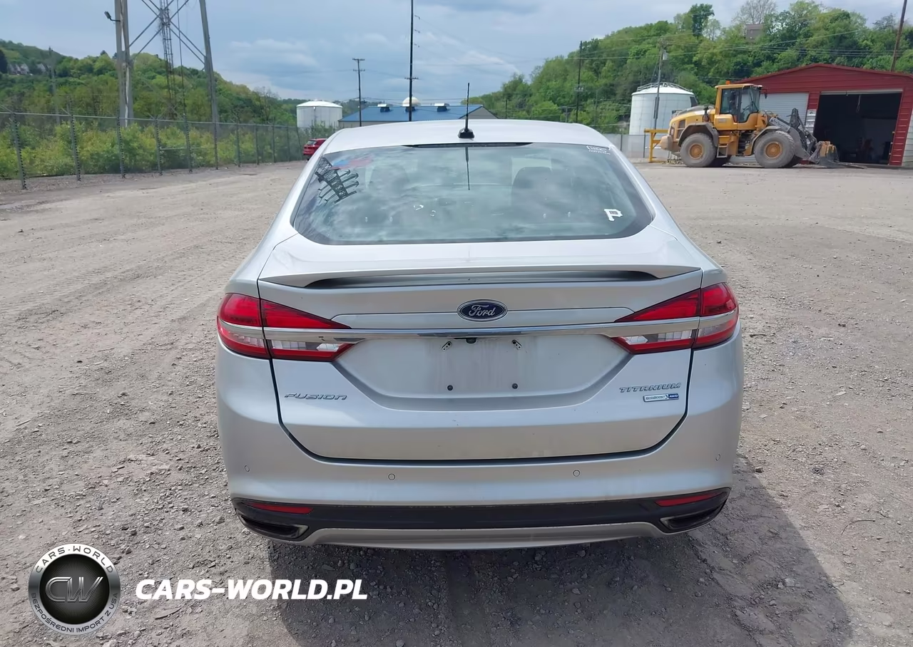 2018 Ford Fusion Titanium VIN:3FA6P0D97JR233668 - 16