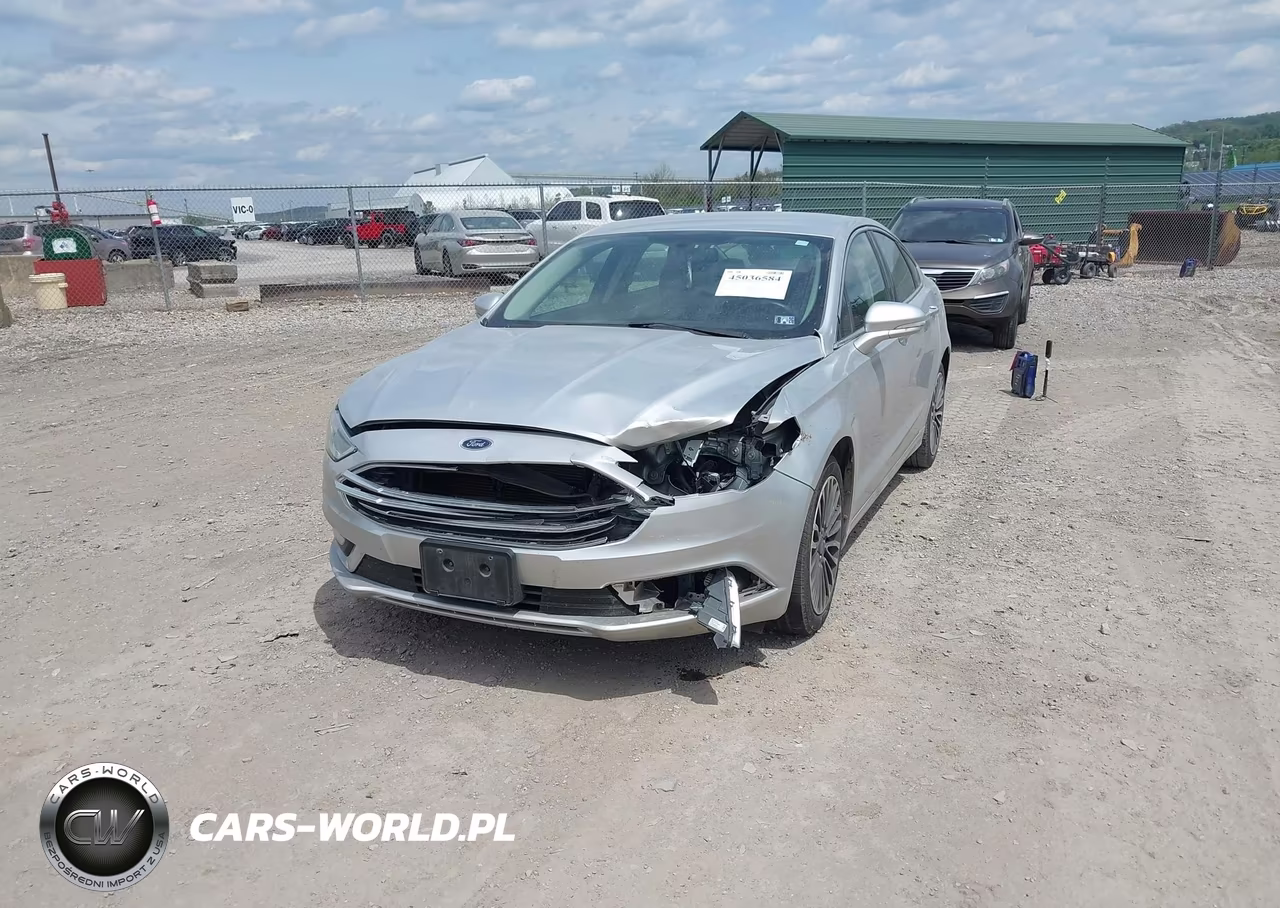 2018 Ford Fusion Titanium VIN:3FA6P0D97JR233668 - 2
