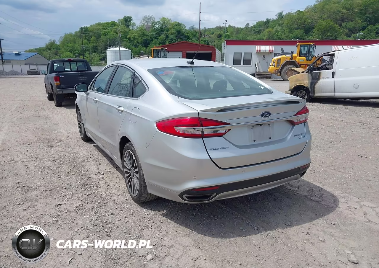 2018 Ford Fusion Titanium VIN:3FA6P0D97JR233668 - 3