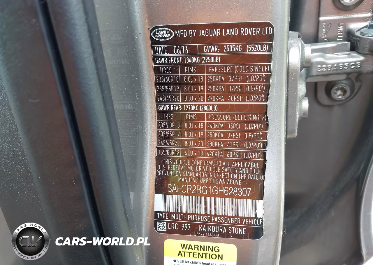 2016 Land Rover Discovery Sport Hse VIN:SALCR2BG1GH628307 - 9