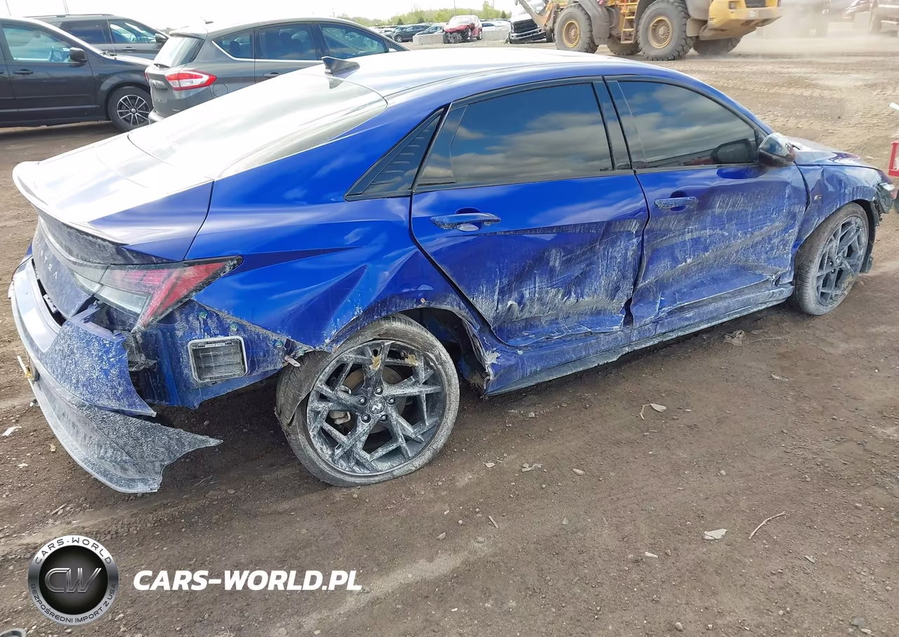 2025 Hyundai Elantra N Line VIN:KMHLR4DF9SU016794 - 4
