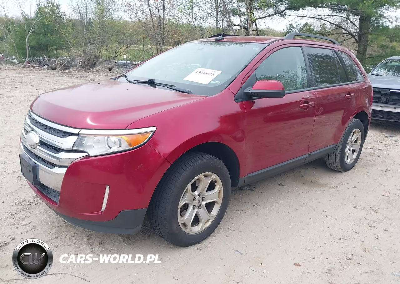 2013 Ford Edge Sel VIN:2FMDK4JC1DBA93378 - 2