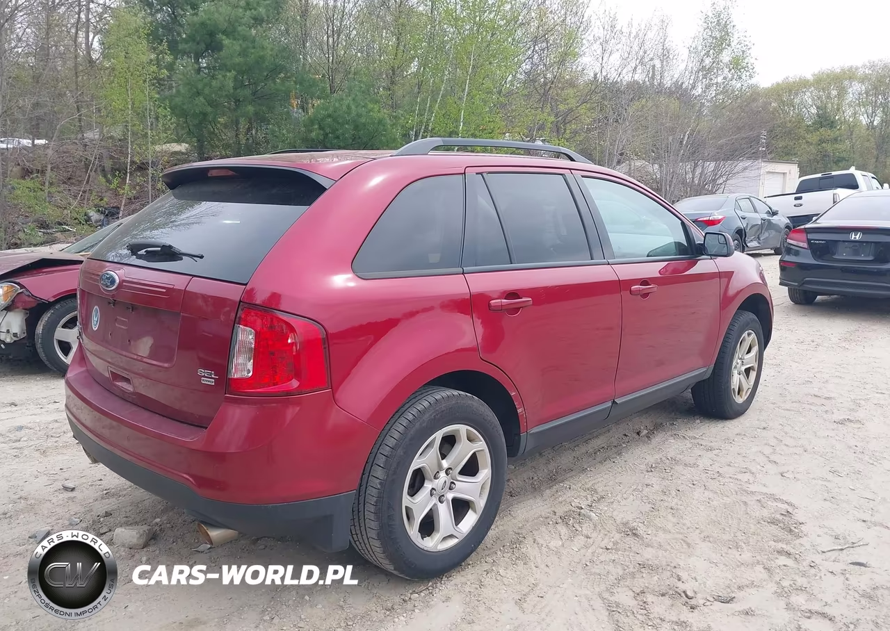 2013 Ford Edge Sel VIN:2FMDK4JC1DBA93378 - 4