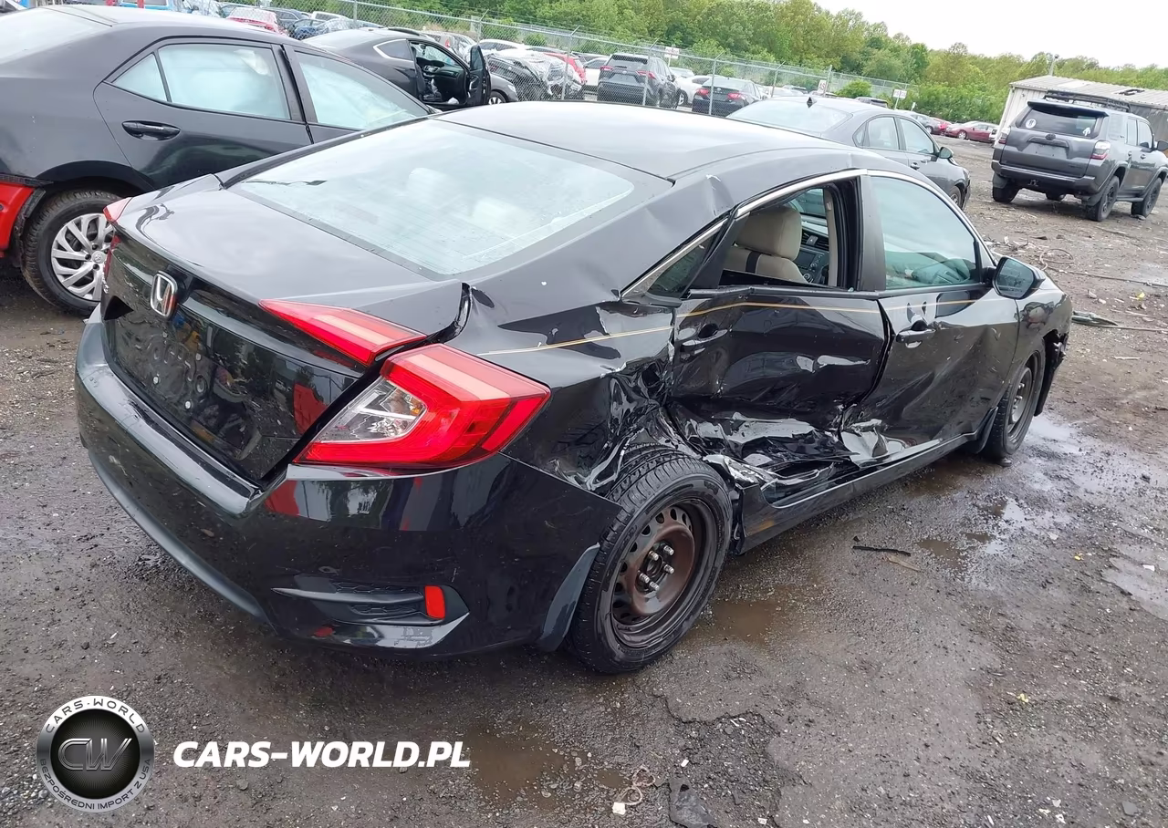 2016 Honda Civic Lx VIN:19XFC2F58GE006078 - 4