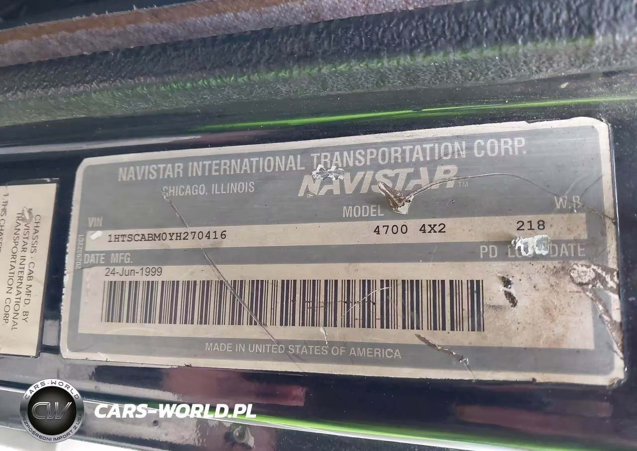 2000 International 4000 4700 VIN:1HTSCABM0YH270416 - 9