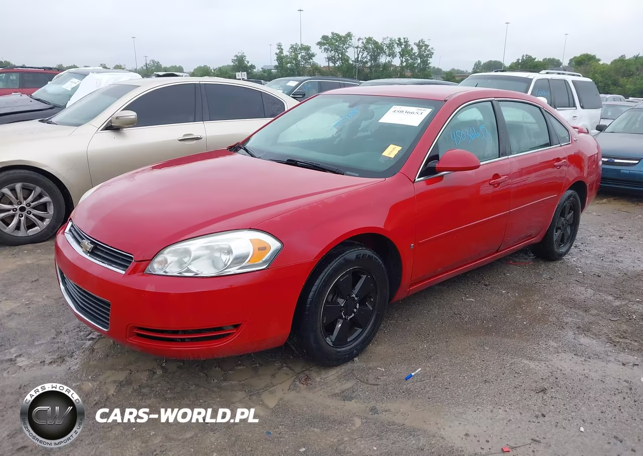 2008 Chevrolet Impala Lt VIN:2G1WT58K189201680 - 2