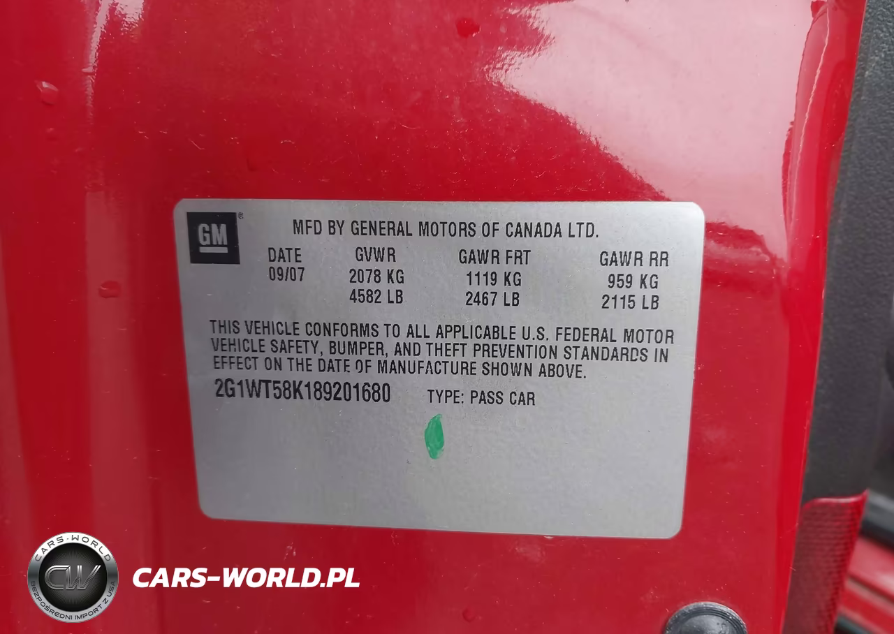2008 Chevrolet Impala Lt VIN:2G1WT58K189201680 - 9