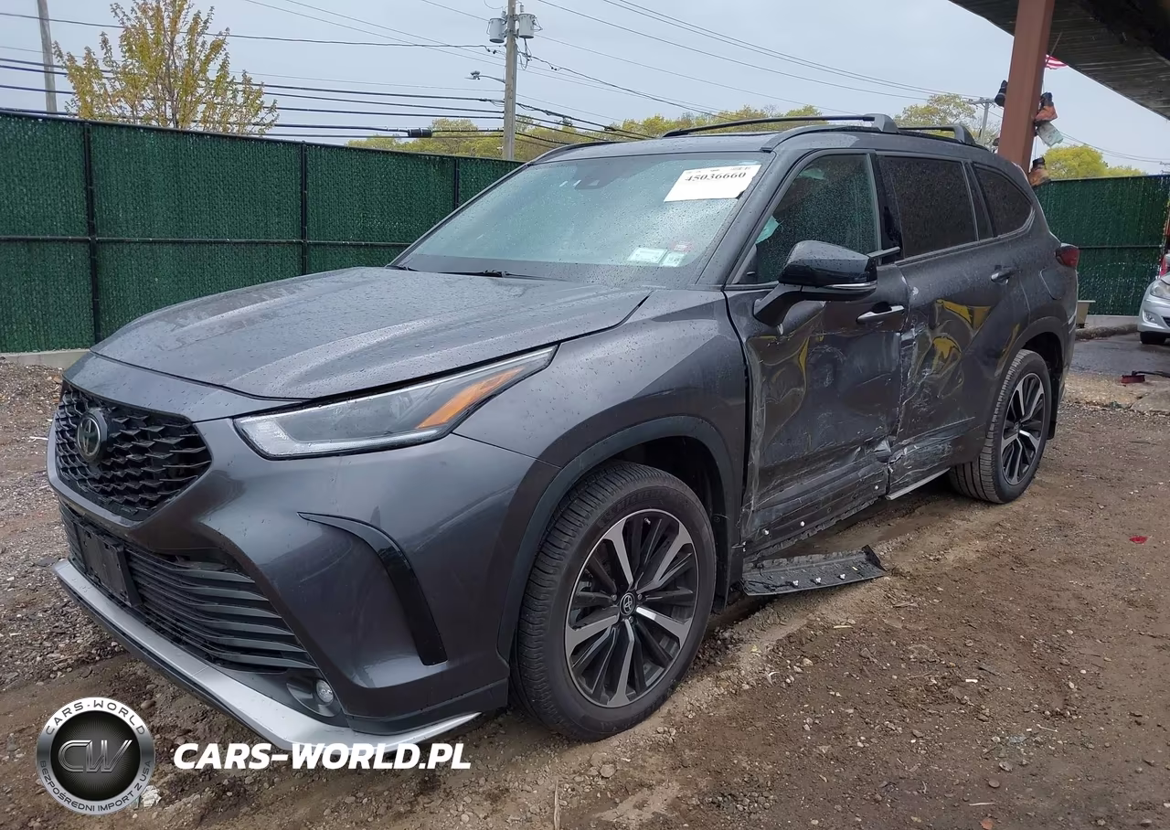 2022 Toyota Highlander Xse VIN:5TDLZRBH1NS237840 - 2