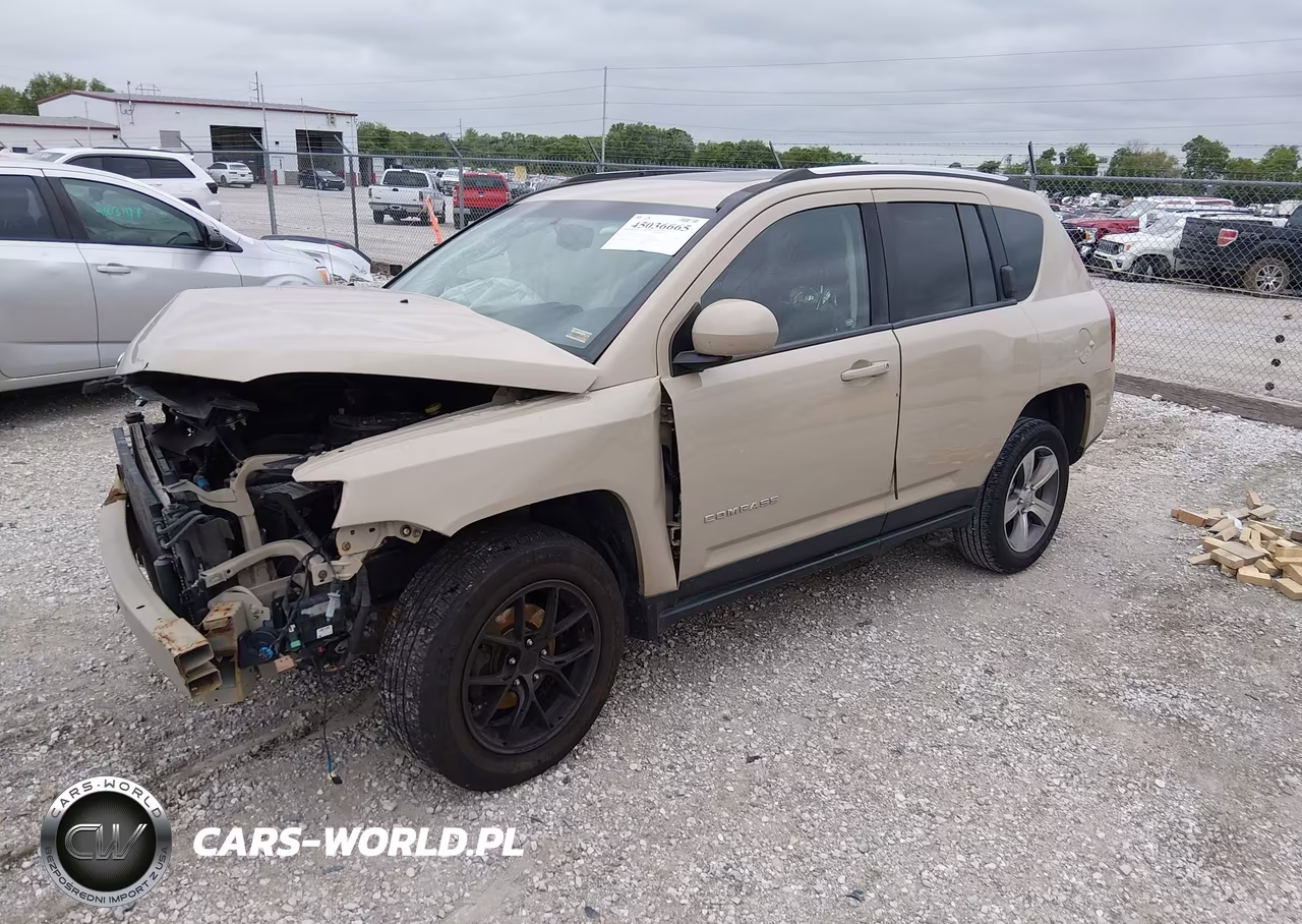 2017 Jeep Compass High Altitude Fwd VIN:1C4NJCEB2HD168953 - 2