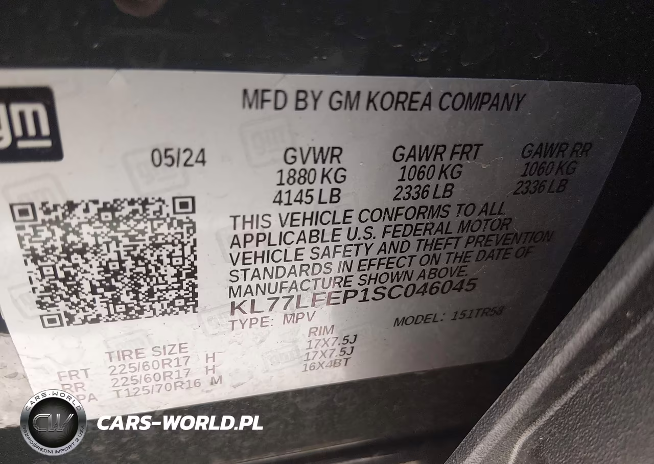 2025 Chevrolet Trax Fwd Ls VIN:KL77LFEP1SC046045 - 9